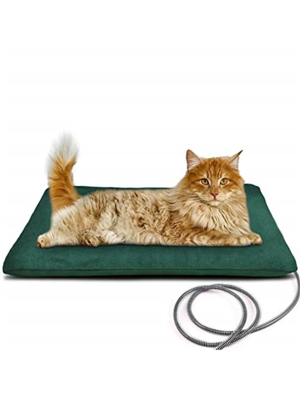 Pet Heating Pad Waterproof Outdoor Dog Cat Heated Bed Soft Washable Mat